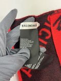 Balenciaga Logo Macro Allover Logo Scarf, photo 3
