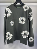 Denim Tears Crystal Detailed Logo T-Shirt، الصورة 3