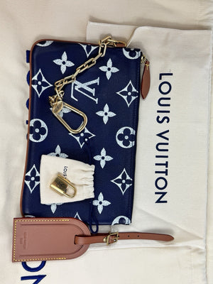 Louis Vuitton x Nigo Speedy P9 Bandoulière 50 Navy Blue Bag, photo 15