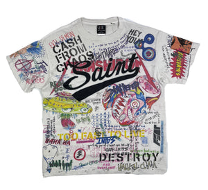 Saint Michael x Takashi Murakami Draw T-Shirt（写真2）
