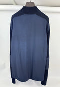 Eleventy Knitted Sleeve Wool Blend Jacket، الصورة 2