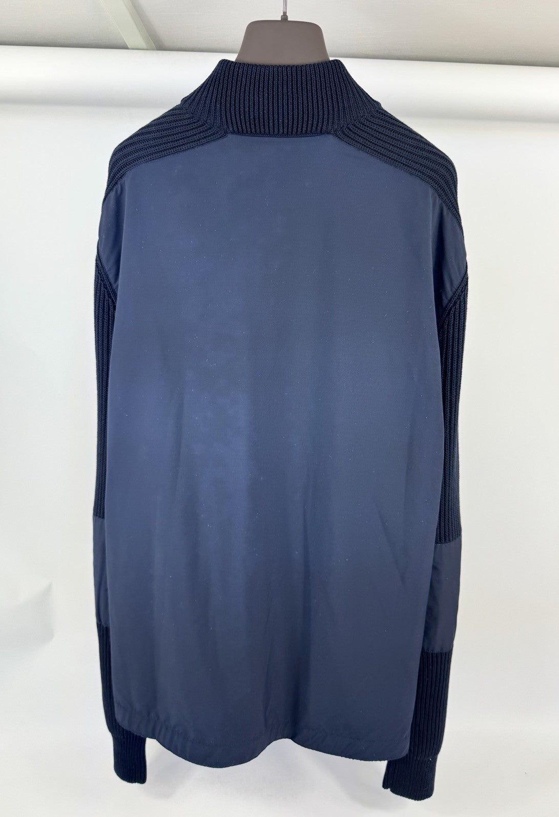 Eleventy Knitted Sleeve Wool Blend Jacket, photo 2