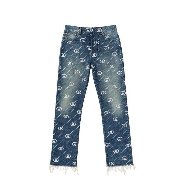 Gucci Crystal Interlocking GG Jeans, photo 1