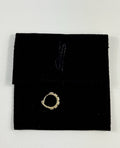 Jacquie Aiche 14ct Gold Diamond Single Hoop Earring، الصورة 5