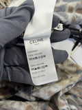 Celine Animal Print Silk Shirt، الصورة 7