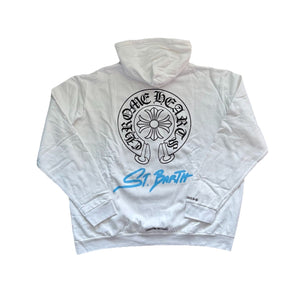 Chrome Hearts St. Barth Exclusive Horseshoe Cross Print Hoodie، الصورة 1