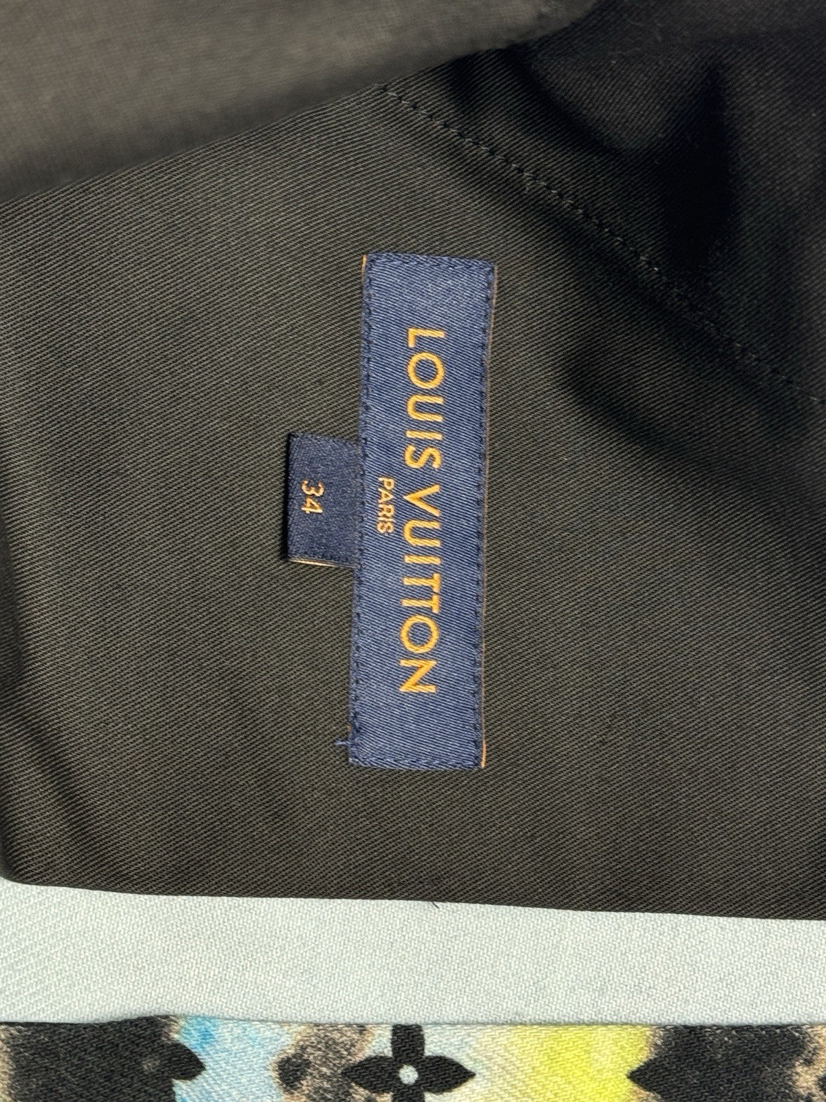 Louis Vuitton Printed Monogram Tie Dye Cargo Denim Trousers, photo 8