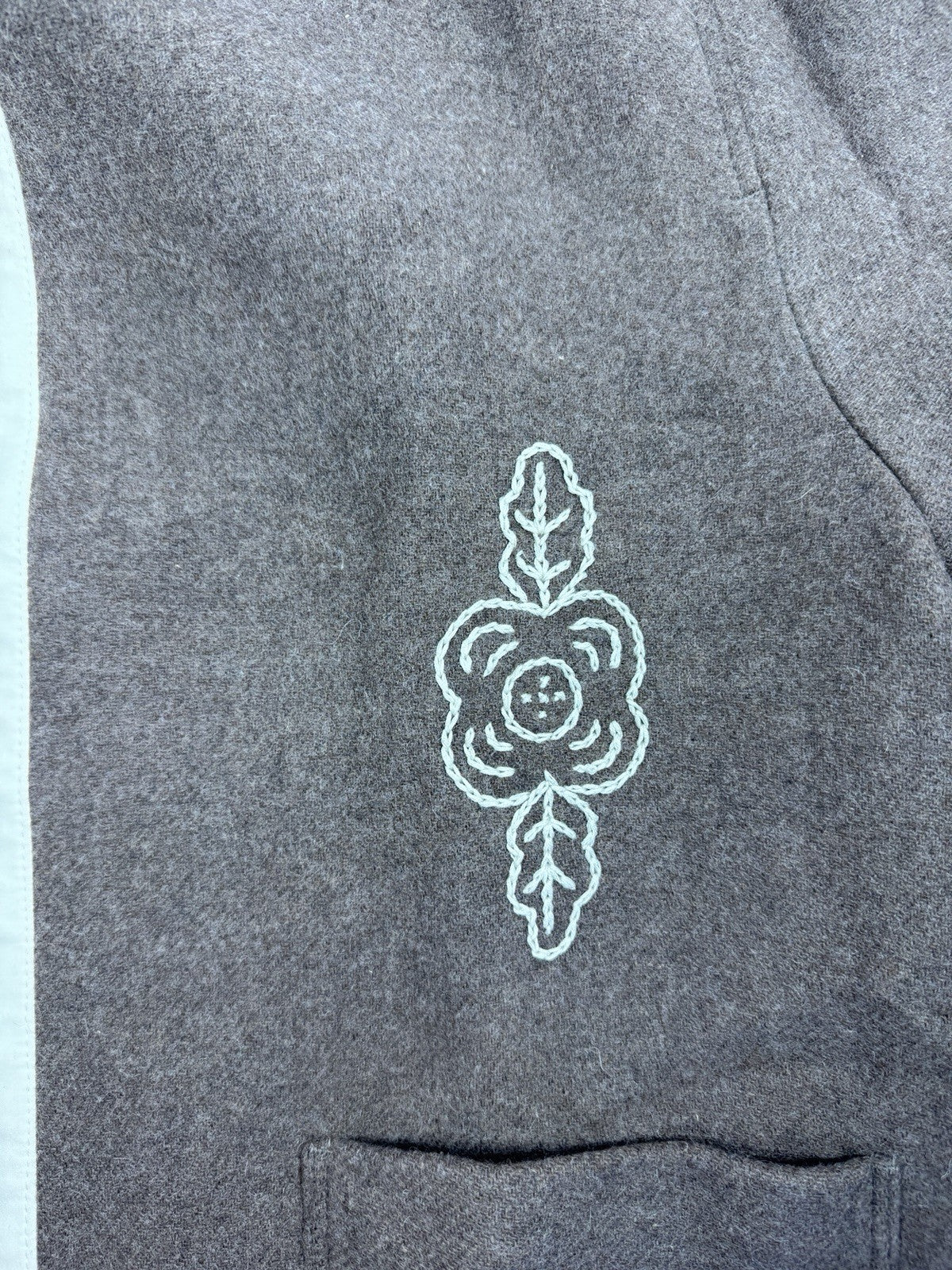 Adish x The Inoue Brothers Wool Zip Up Jacket, photo 7