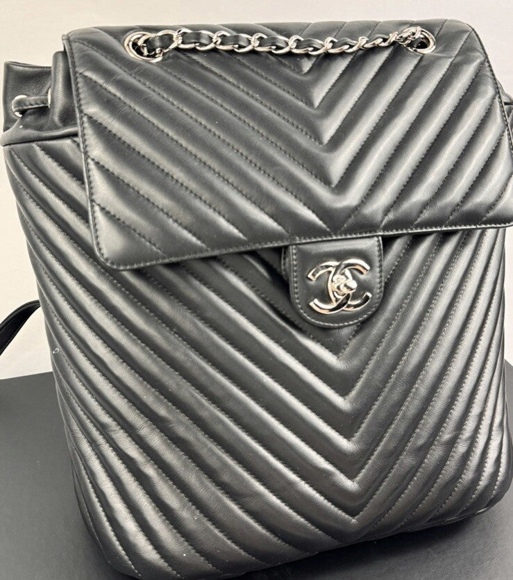 Chanel Urban Spirit Lamb Skin Leather Backpack, photo 5