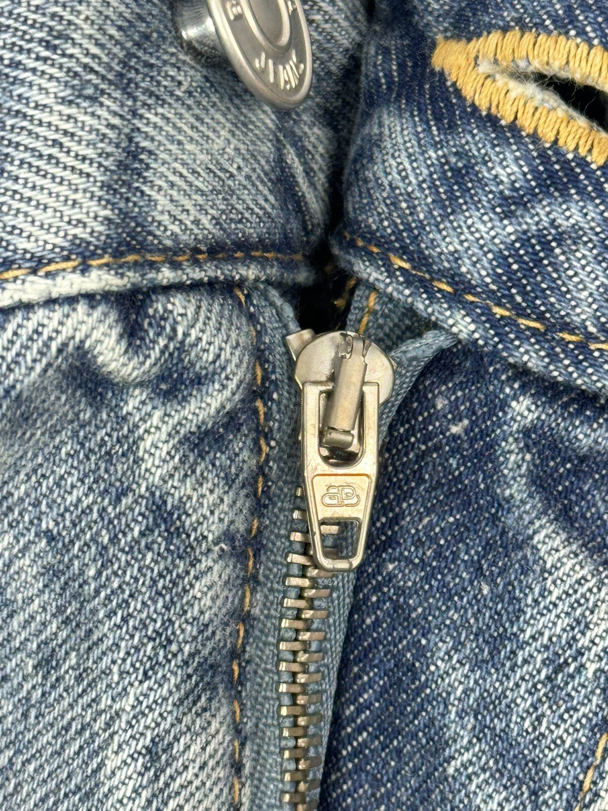 Balenciaga 2 in 1 Raver Japan Denim Jeans / Shorts, photo 12