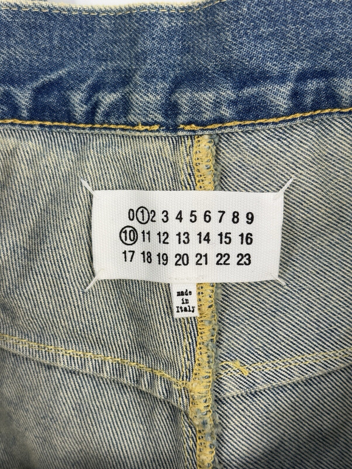 Maison Margiela Panelled Straight Leg Baggy Jeans, photo 7