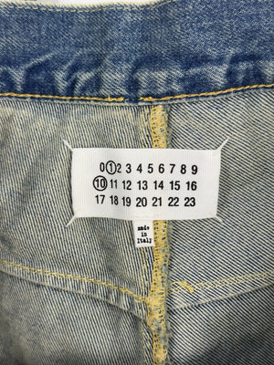Maison Margiela Panelled Straight Leg Baggy Jeans، الصورة 7