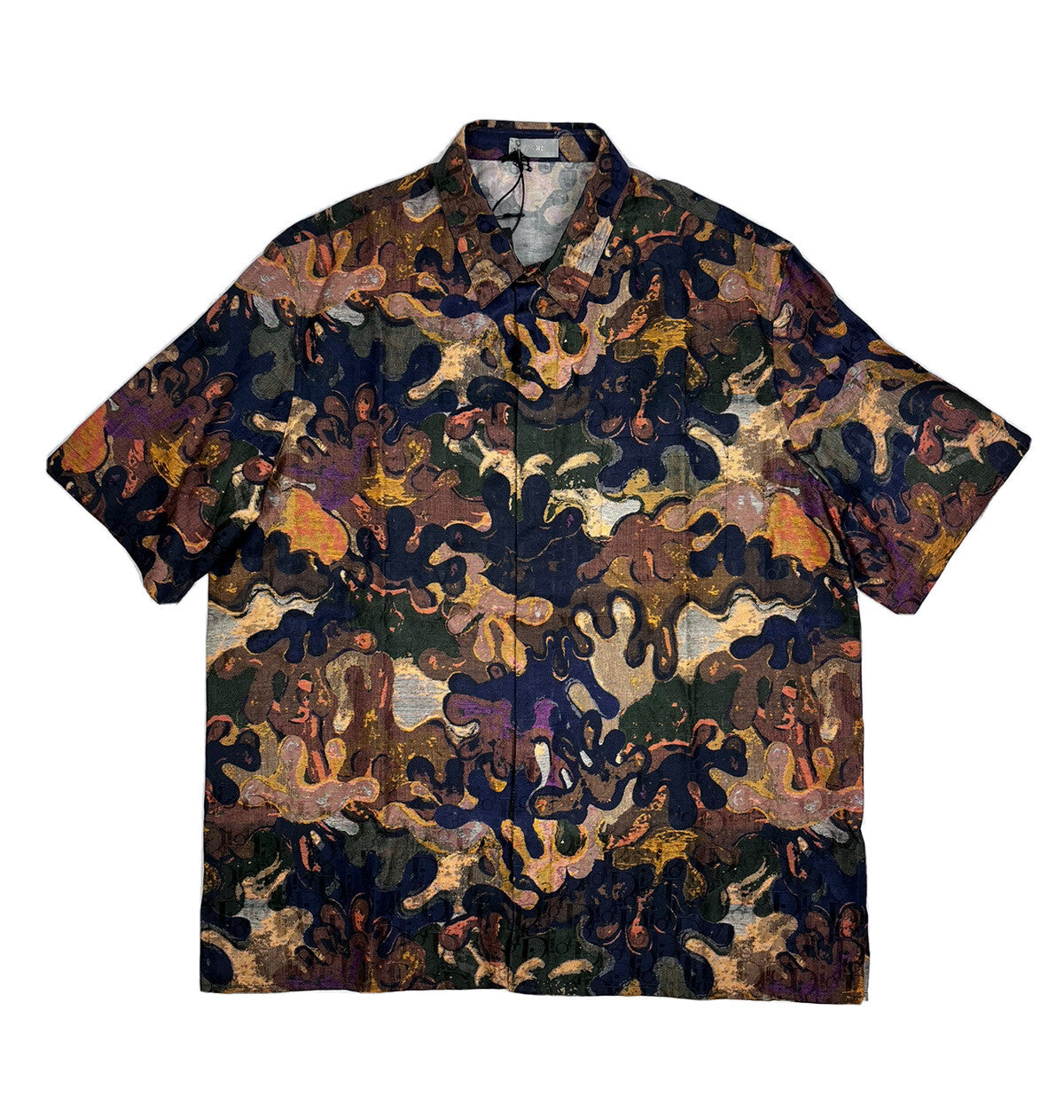 Dior x Peter Doig Silk/cotton Monogram Print Shirt, photo 1