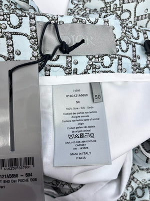Dior Silk Diamonds Oblique Print Bermuda Shorts（写真6）
