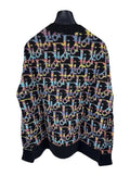 Dior Oblique Black Wool Jacquard Sweater، الصورة 2