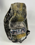 Proleta Re Art 1 of 1 Embellished Embroidered Cotton Large Backpack Bag، الصورة 9