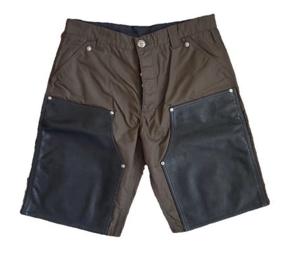 Chrome Hearts 1 of 1 Nylon Cross Patch Double Knee Shorts, photo 2