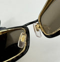 Louis Vuitton x Pharrell 24k Gold Plated Damier Sunglasses، الصورة 5