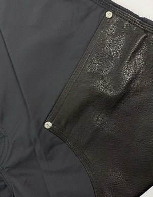 Chrome Hearts Leather Panel Cross Patch Nylon Shorts، الصورة 10