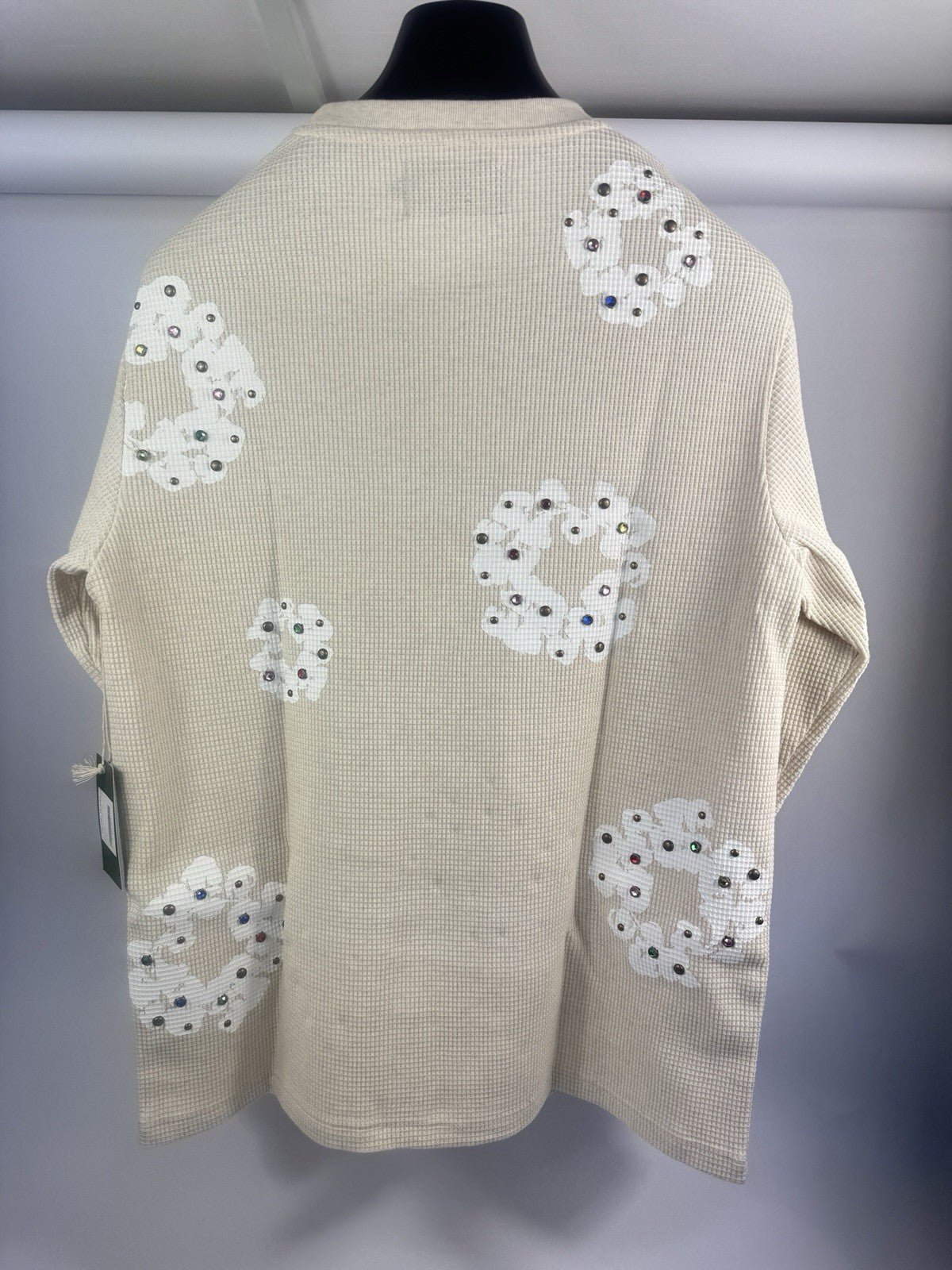 Denim Tears Crystal Detailed Logo T-Shirt, photo 4