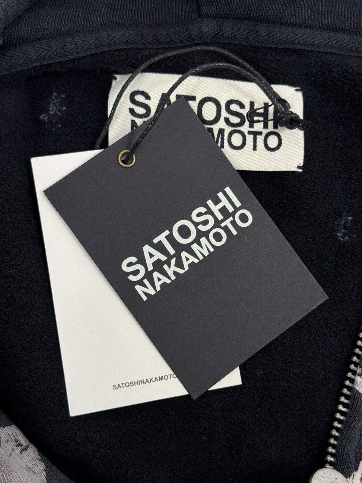 Satoshi Nakamoto Lots Boys Printed Distressed Zip-Up Hoodie, photo 7