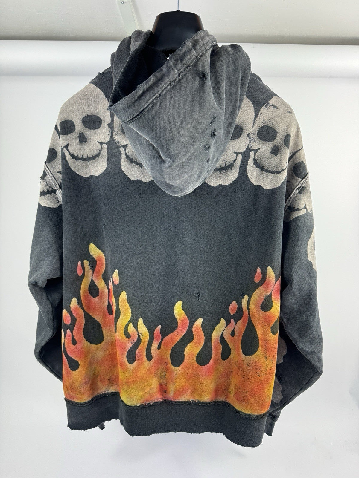 Satoshi Nakamoto Lots Boys Printed Distressed Zip-Up Hoodie, photo 5