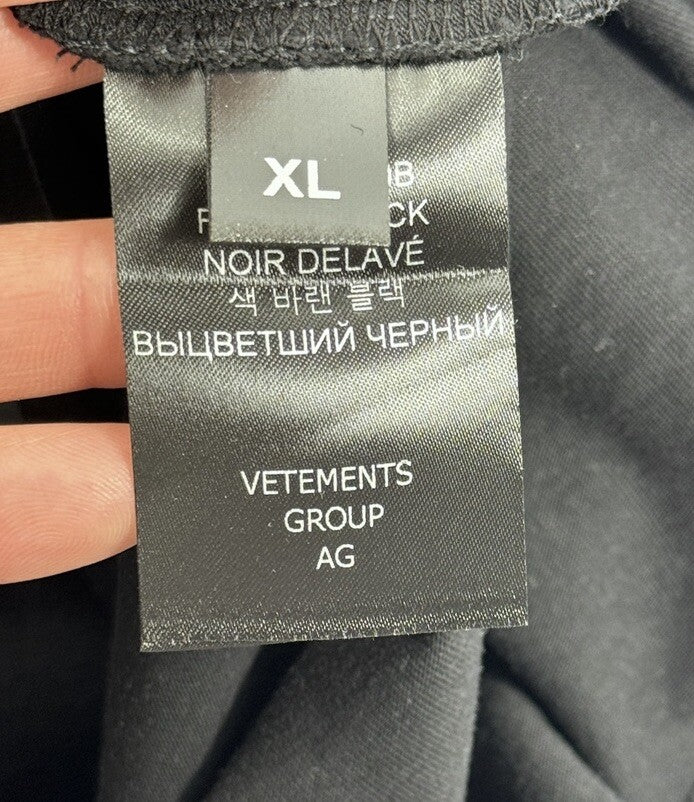 Vetements Oversized Embroidered Printed T-Shirt, photo 10