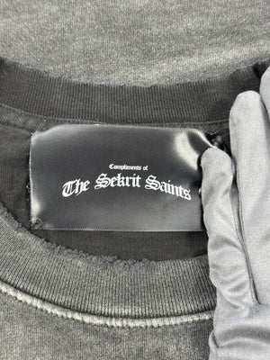 The Sekrit Saint Chopper Girl Distressed T-Shirt（写真5）