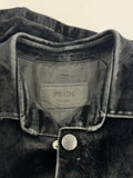 Prada Triangle Logo Velvet Shirt &amp; Trousers، الصورة 6