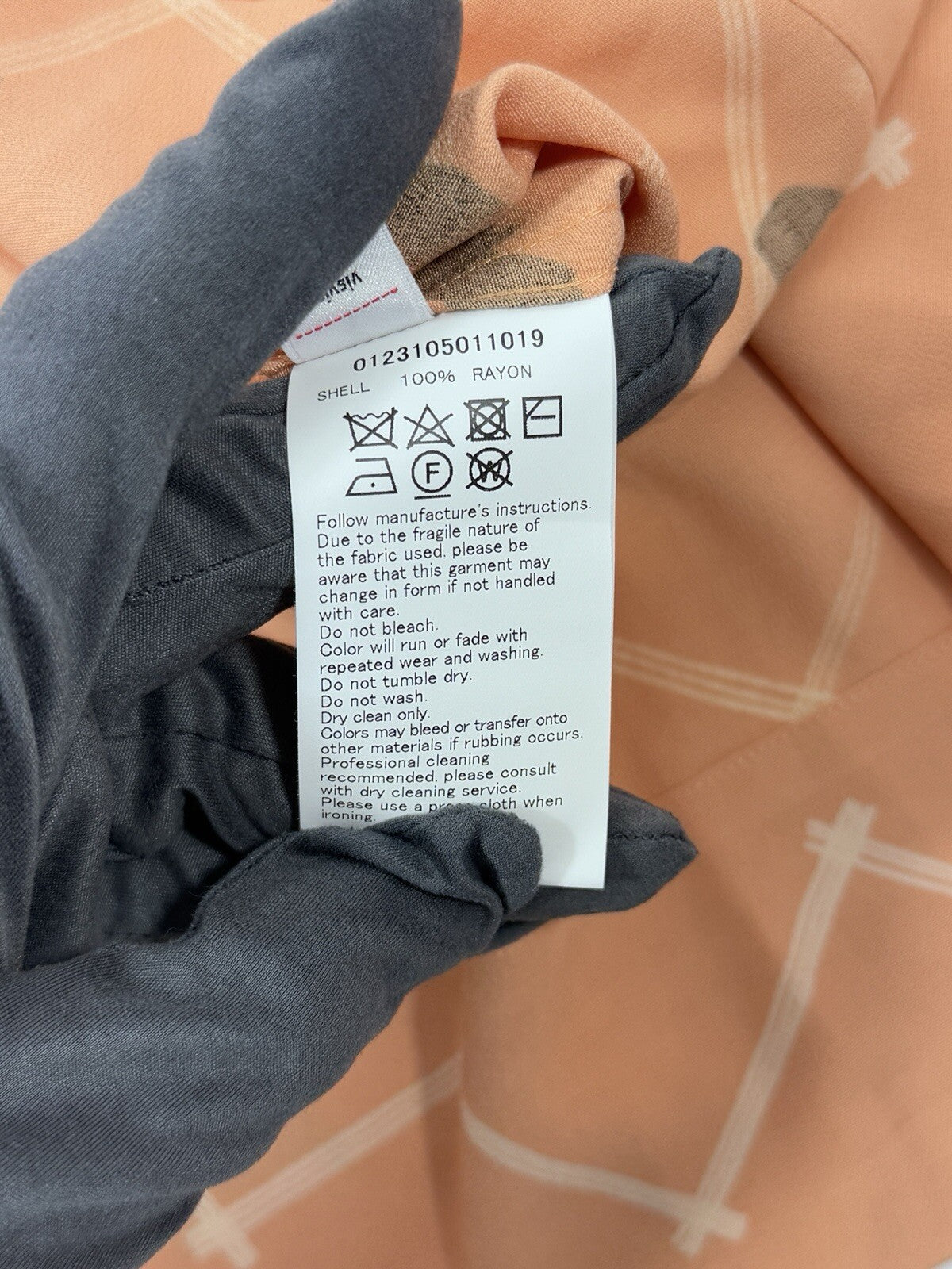 Visvim Bat Print Rayon Oversized Shirt, photo 7