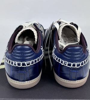 Adidas x Wales Bonner Samba Navy Croc Trainers, photo 6