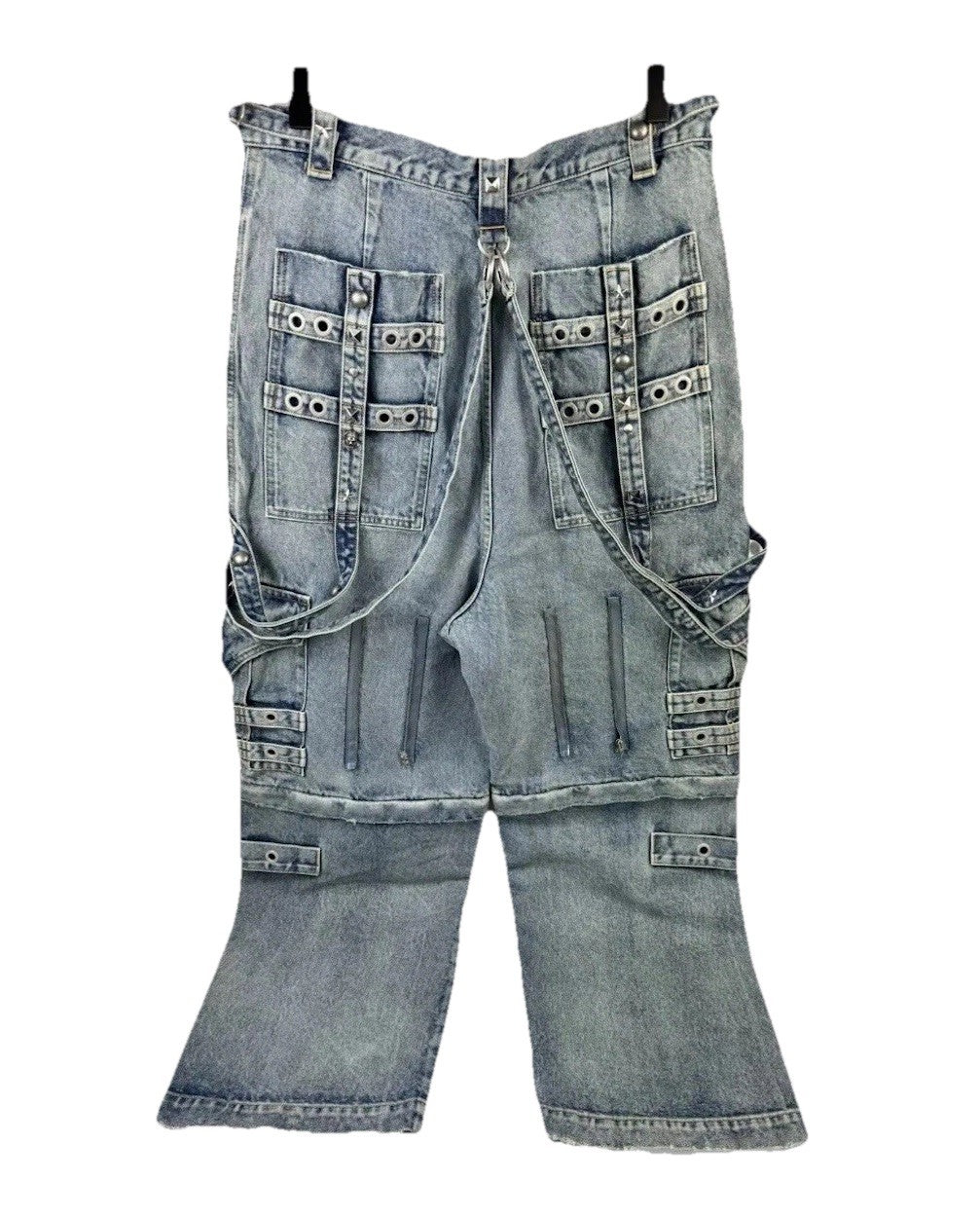 Balenciaga 2 in 1 Raver Japan Denim Jeans / Shorts, photo 5