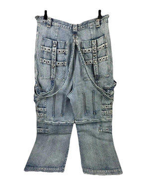 Balenciaga 2 in 1 Raver Japan Denim Jeans / Shorts, photo 5
