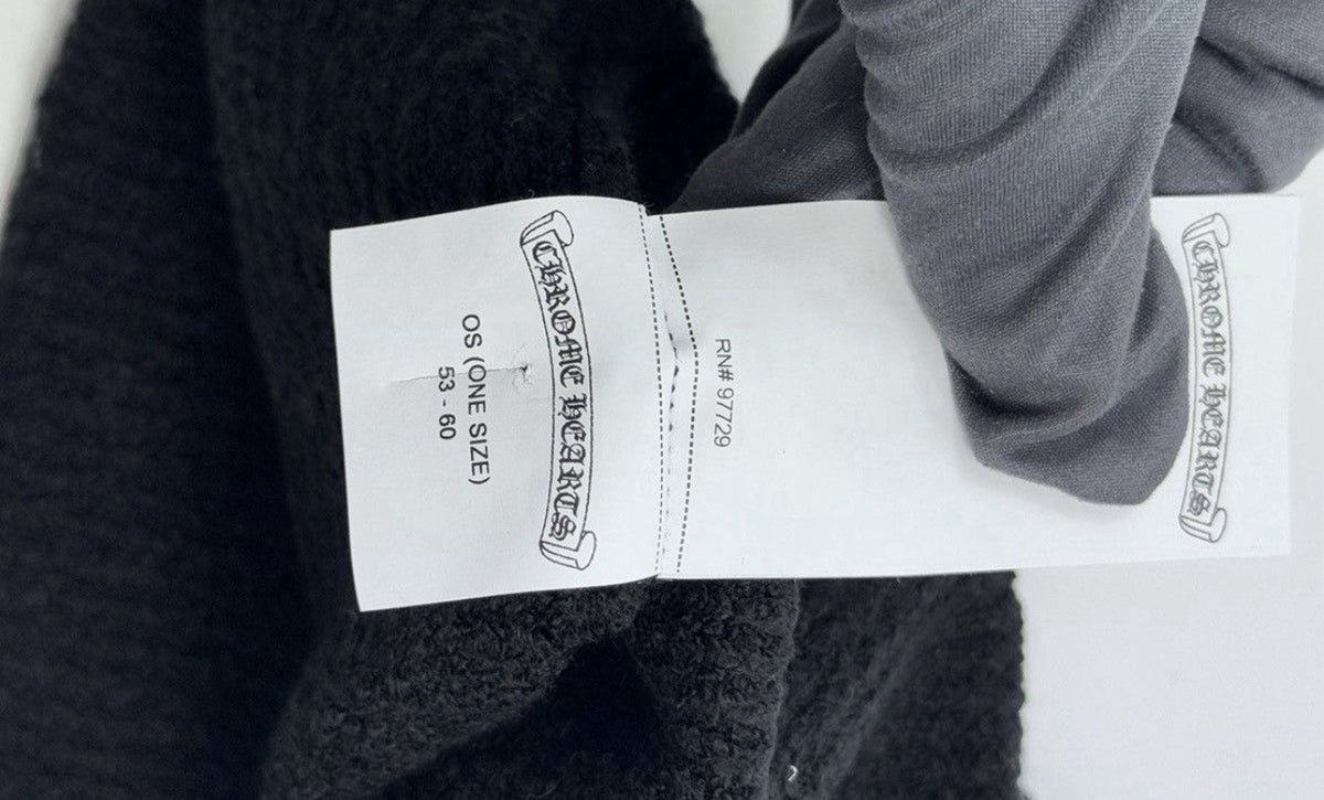Chrome Hearts Pony Hair Cross Patch Beanie, photo 5