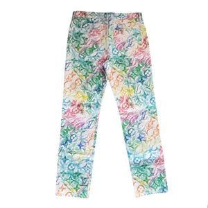 Louis Vuitton x Virgil Abloh Crayon Monogram Denim Jeans, photo 2
