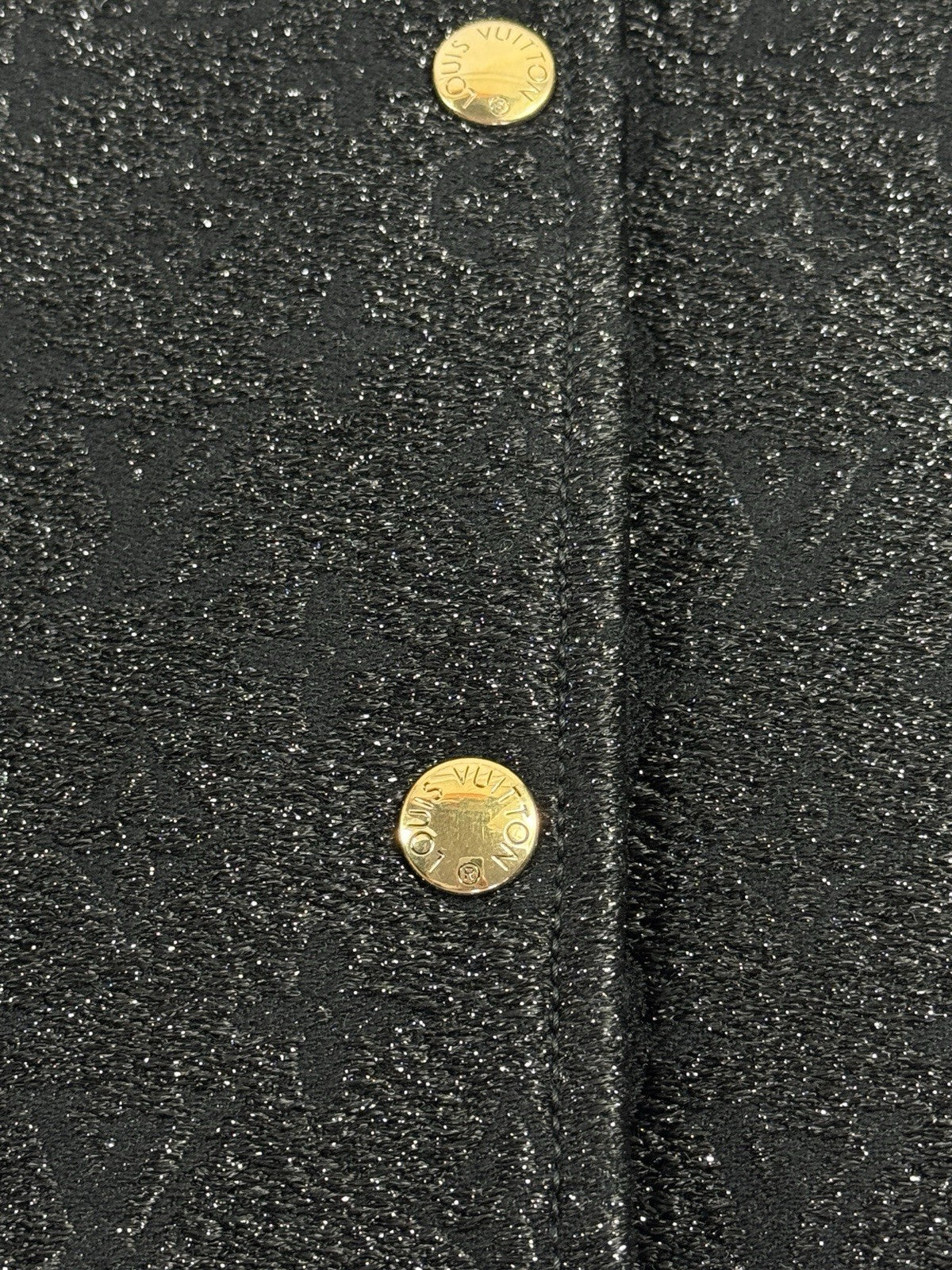 Louis Vuitton Glitter Monogram Bomber Jacket FW22/23, photo 7