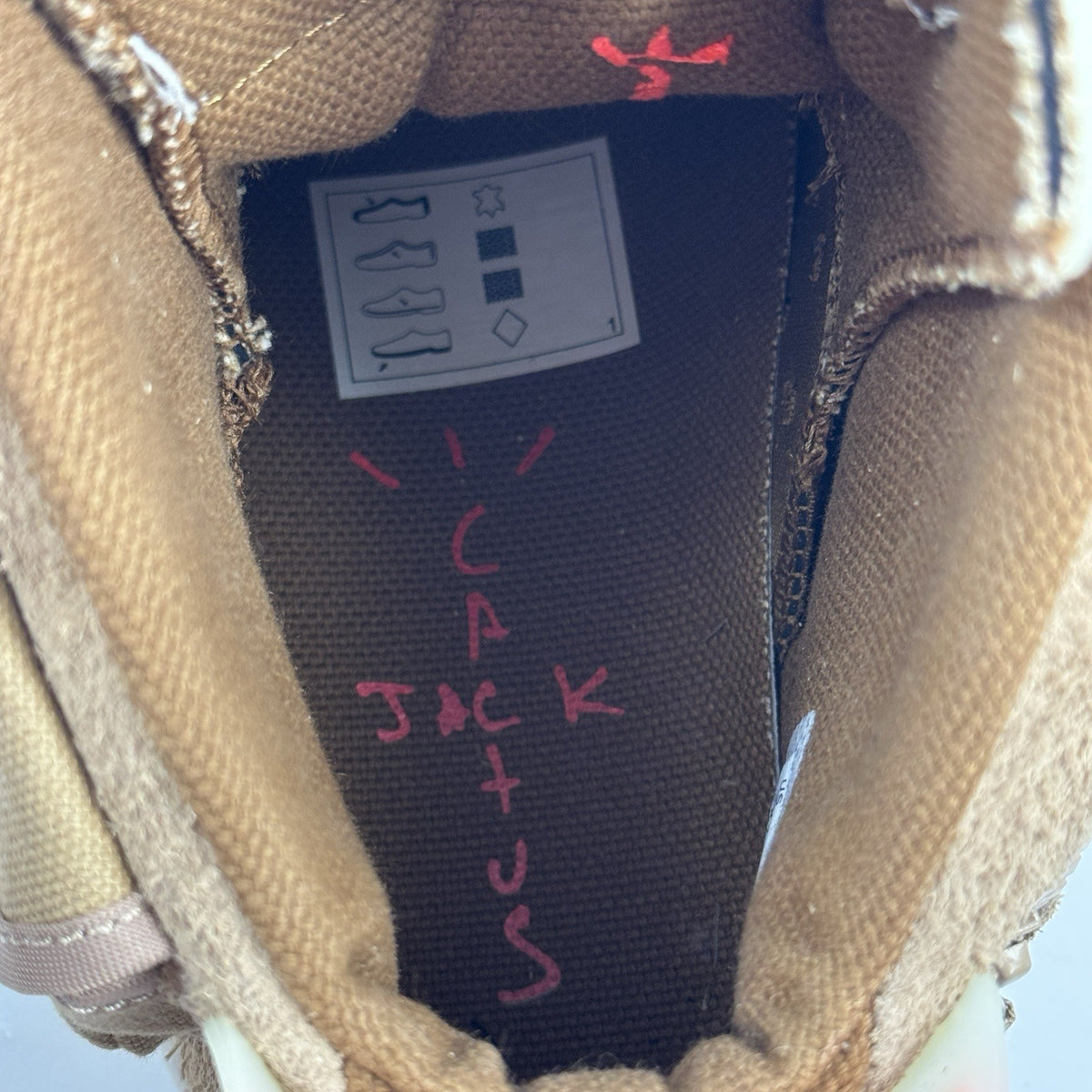 Travis Scott x Jordan 6 Retro British Khaki Sneakers, photo 15