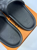 Louis Vuitton Black Waterfront Puffer Mule Slides, photo 5
