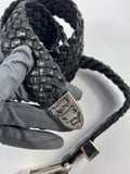 Enfants Riches Deprimes Port Of Souls Braided Leather Belt، الصورة 3