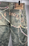 Acne Studios Loose Fit 1981F Mid Blue Jeans（写真9）