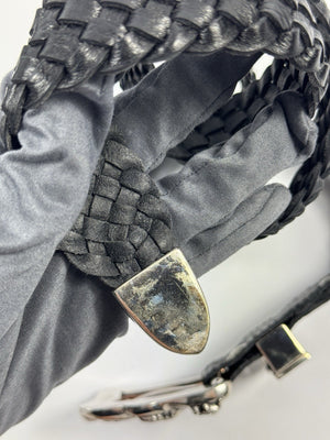 Enfants Riches Deprimes Port Of Souls Braided Leather Belt، الصورة 4