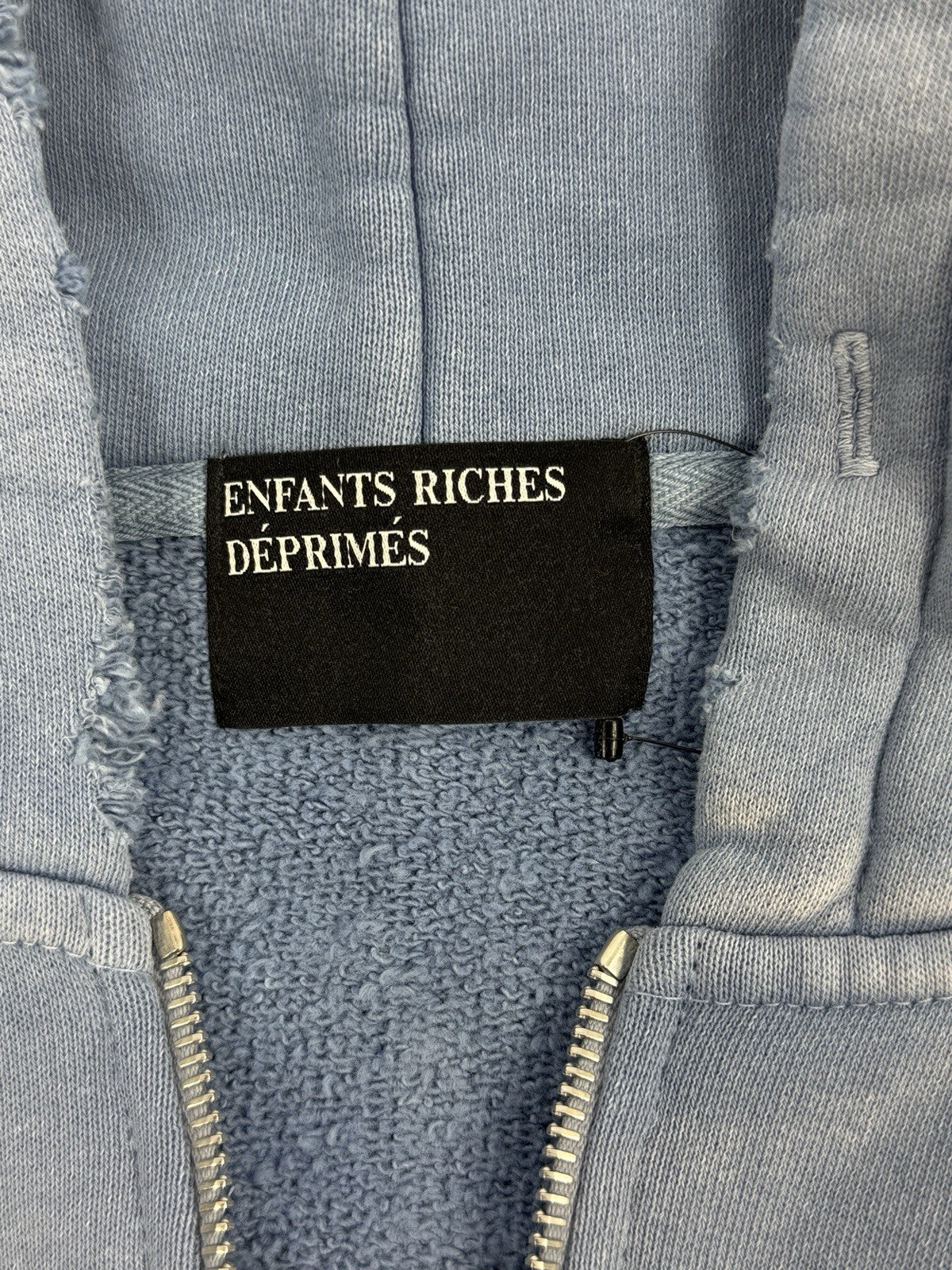 Enfants Riches Deprimes Tabac Rat Distressed Zip Hoodie, photo 6