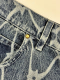 Louis Vuitton Monogram Print Denim Shorts, photo 6