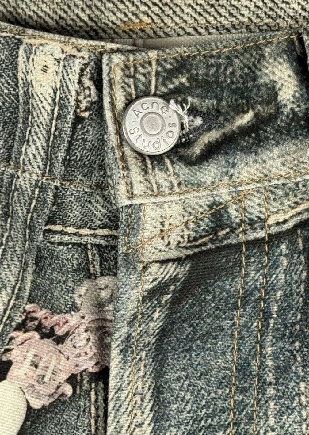 Acne Studios Loose Fit 1981F Mid Blue Jeans, photo 8