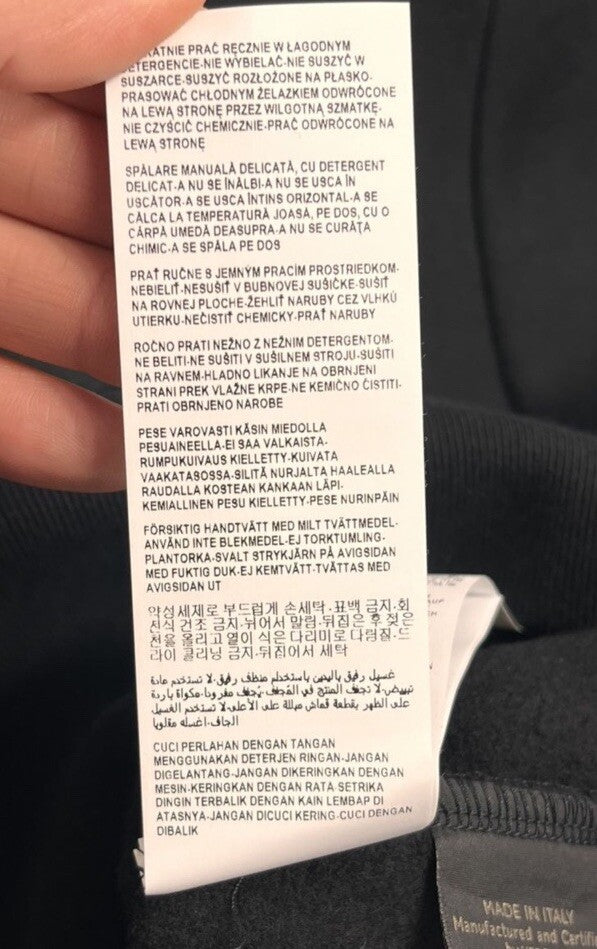 Versace x Kith Black Greek Key Logo Hoodie, photo 9