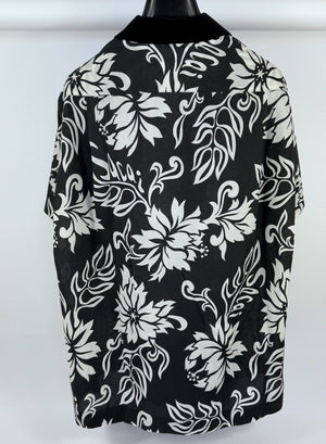 Sacai Velvet Collar Floral Print Shirt, photo 3