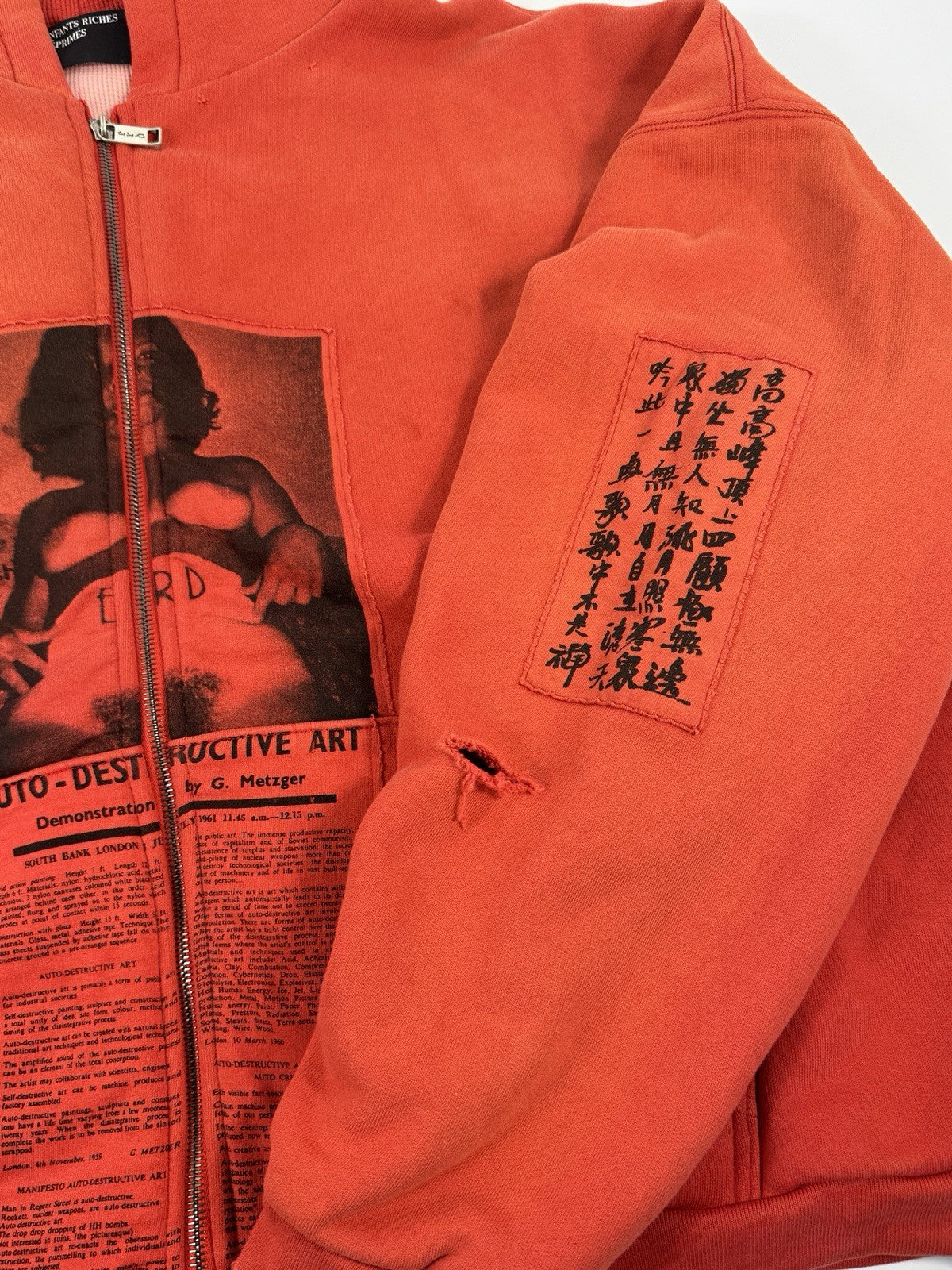 Enfants Riches Deprimes Anti Process Thermal Zip Hoodie, photo 10