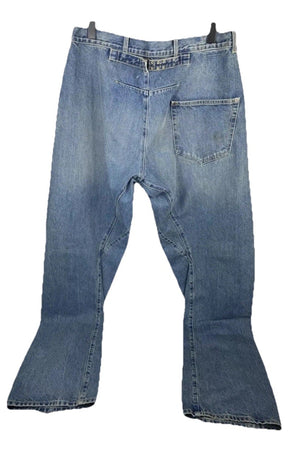 Maison Margiela Panelled Straight Leg Baggy Jeans، الصورة 2
