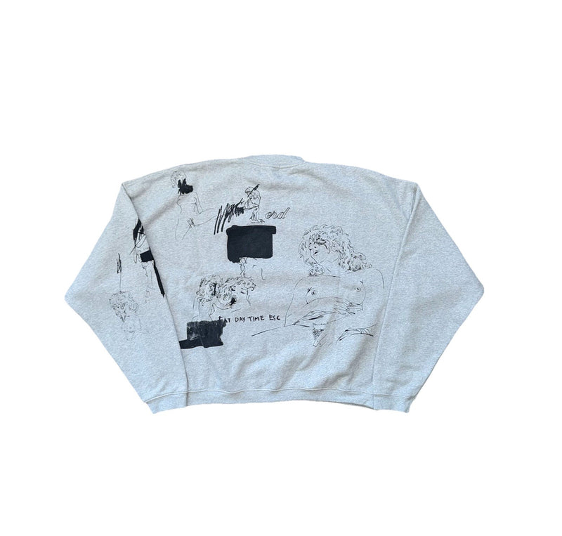 Enfants Riches Deprimes Oversized Art Work Sweatshirt, photo 2