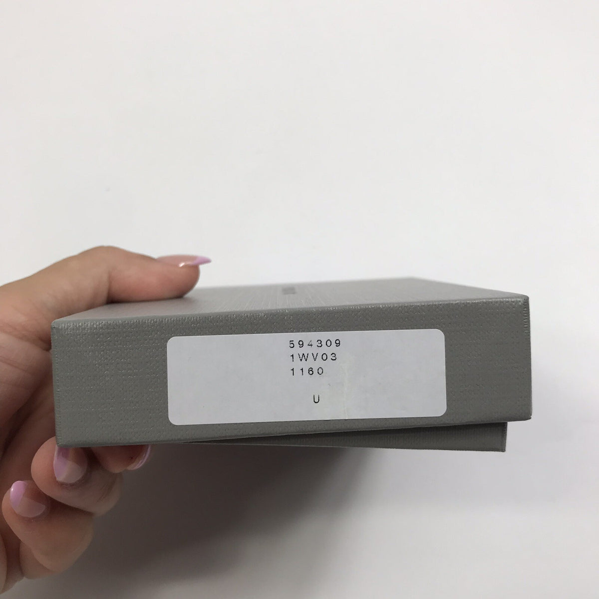 Balenciaga Black Gradient Logo Card Holder, photo 8